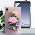 Samsung Galaxy Tab A9 Stilfuld Ultra-Slim TPU Cover - Rose Blomst