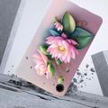 Samsung Galaxy Tab A9 Stilfuld Ultra-Slim TPU Cover - Rose Blomst