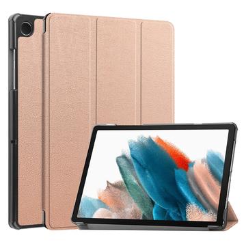 Samsung Galaxy Tab A9 Tri-Fold Series Smart Folio Cover - Rødguld