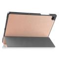 Samsung Galaxy Tab A9 Tri-Fold Series Smart Folio Cover - Rødguld