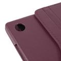 Samsung Galaxy Tab A9+ 360 Roterende Folio Cover - Lilla