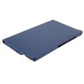 Samsung Galaxy Tab A9+ 360 Roterende Folio Cover - Blå