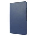 Samsung Galaxy Tab A9+ 360 Roterende Folio Cover - Blå
