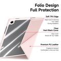 Samsung Galaxy Tab A9+/A11+ Dux Ducis Magi aftageligt 2-i-1 folioetui - pink