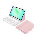 Samsung Galaxy Tab A9+/A11+ Tech-Protect SmartCase Pen Bluetooth-tastaturetui - Pink