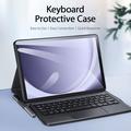 Samsung Galaxy Tab A9+ Dux Ducis Cover med Bluetooth Tastatur - Sort