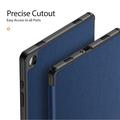 Samsung Galaxy Tab A9+ Dux Ducis Domo Tri-Fold Smart Folio Cover - Blå