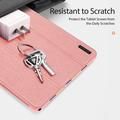 Samsung Galaxy Tab A9+ Dux Ducis Domo Tri-Fold Smart Folio Cover - Pink