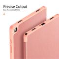Samsung Galaxy Tab A9+ Dux Ducis Domo Tri-Fold Smart Folio Cover - Pink