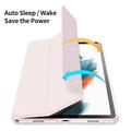 Samsung Galaxy Tab A9+ Dux Ducis Toby Tri-Fold Smart Folio Cover - Lysepink