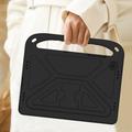 Samsung Galaxy Tab A9+/A11+ Stødsikkert Transportabelt Cover til Børn - Sort