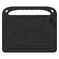 Samsung Galaxy Tab A9+/A11+ Stødsikkert Transportabelt Cover til Børn - Sort