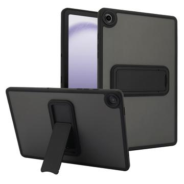 Samsung Galaxy Tab A9+ Stødsikkert hybrid cover med kickstand - Sort