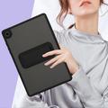 Samsung Galaxy Tab A9+ Stødsikkert hybrid cover med kickstand - Sort