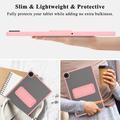 Samsung Galaxy Tab A9+ Stødsikkert hybrid cover med kickstand - Pink