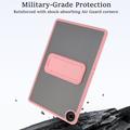 Samsung Galaxy Tab A9+ Stødsikkert hybrid cover med kickstand - Pink