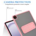 Samsung Galaxy Tab A9+ Stødsikkert hybrid cover med kickstand - Pink