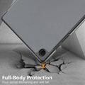 Samsung Galaxy Tab A9+ Tri-Fold Series Smart Folio Cover - Grå
