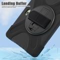 Samsung Galaxy Tab Active5 Pro Heavy Duty 360 Cover med Håndrem - Sort