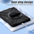 Samsung Galaxy Tab Active5 Pro Heavy Duty 360 Cover med Håndrem - Sort