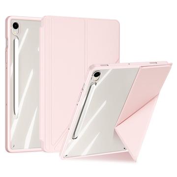 Samsung Galaxy Tab S10 FE/S9 FE/S9 Dux Ducis Magi aftageligt 2-i-1 folioetui - Pink
