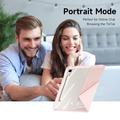 Samsung Galaxy Tab S10 FE/S9 FE/S9 Dux Ducis Magi aftageligt 2-i-1 folioetui - Pink