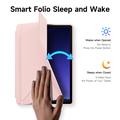 Samsung Galaxy Tab S10 FE/S9 FE/S9 Dux Ducis Magi aftageligt 2-i-1 folioetui - Pink