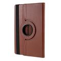 Samsung Galaxy Tab S10 FE+ 360 Rotary Folio Etui - Brun
