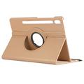 Samsung Galaxy Tab S10 FE+ 360 Rotary Folio Etui - Guld