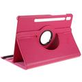 Samsung Galaxy Tab S10 FE+ 360 Rotary Folio Etui - Hot Pink