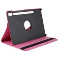 Samsung Galaxy Tab S10 FE+ 360 Rotary Folio Etui - Hot Pink