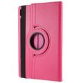 Samsung Galaxy Tab S10 FE+ 360 Rotary Folio Etui - Hot Pink