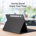 Samsung Galaxy Tab S10 FE+ Dux Ducis Cover med Bluetooth Tastatur - Sort