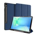 Samsung Galaxy Tab S10 FE+ Dux Ducis Domo Tri-Fold Smart Folio Cover (Open Box - Fantastisk stand) - Blå