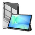 Samsung Galaxy Tab S10 FE+ Dux Ducis Toby Tri-Fold Smart Folio Cover - Sort