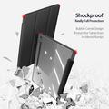 Samsung Galaxy Tab S10 FE+ Dux Ducis Toby Tri-Fold Smart Folio Cover - Sort