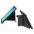Samsung Galaxy Tab S10 FE+ Nillkin Bumper Smart Folio Cover - Sort / Gennemsigtig
