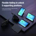 Samsung Galaxy Tab S10 FE+ Nillkin Bumper Smart Folio Cover - Sort / Gennemsigtig