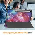 Samsung Galaxy Tab S10 FE+ Tri-Fold Series Smart Folio-etui - Galakse