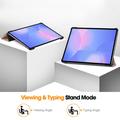 Samsung Galaxy Tab S10 FE+ Tri-Fold Series Smart Folio-etui - Rosaguld