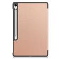 Samsung Galaxy Tab S10 FE+ Tri-Fold Series Smart Folio-etui - Rosaguld