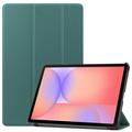 Samsung Galaxy Tab S10 Lite Tri-Fold Series Smart Folio-etui - Sortgrøn