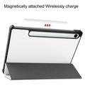 Samsung Galaxy Tab S10 Lite Tri-Fold Series Smart Folio-etui - Hvid