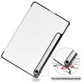 Samsung Galaxy Tab S10 Lite Tri-Fold Series Smart Folio-etui - Hvid