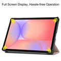 Samsung Galaxy Tab S10 Lite Tri-Fold Series Smart Folio-etui - Rosaguld
