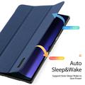 Samsung Galaxy Tab S10 Ultra Dux Ducis Domo Tri-Fold Smart Folio Cover - Blå