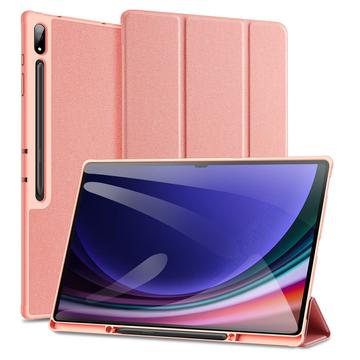 Samsung Galaxy Tab S10 Ultra Dux Ducis Domo Tri-Fold Smart Folio Cover - Pink