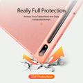 Samsung Galaxy Tab S10 Ultra Dux Ducis Domo Tri-Fold Smart Folio Cover - Pink