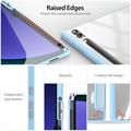 Samsung Galaxy Tab S10 Ultra Dux Ducis Toby Tri-Fold Smart Folio Cover - Babyblå