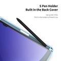 Samsung Galaxy Tab S10 Ultra Dux Ducis Toby Tri-Fold Smart Folio Cover - Babyblå